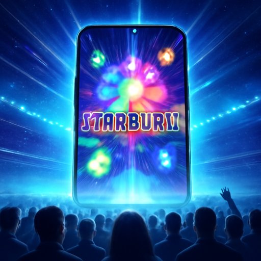 tk99 Starburst উজ্জ্বল মোবাইল ডিসপ্লে